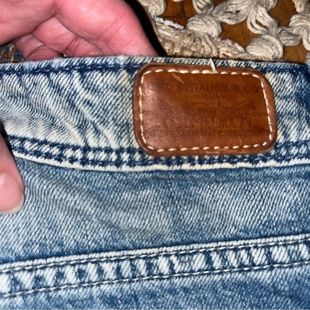 Women Leviβs Red tag Bootcut Jeans -mid rise - like new ! SZ 7L -30x32ππβ - Picture 14 of 15